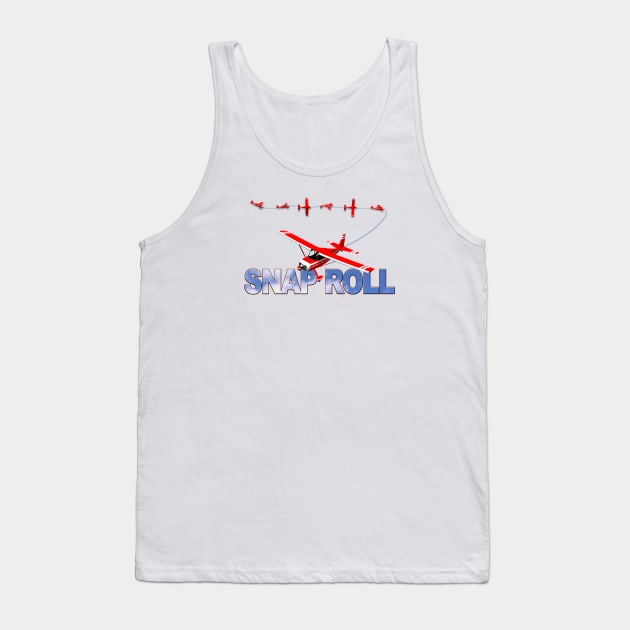 Aerobatic Flying Snap Roll Tank Top by SeattleDesignCompany